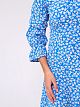 296BLU  Платье женское