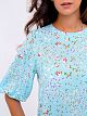 326BLU  Платье женское