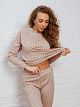 336-1BEG  Пижама трикотажная женская