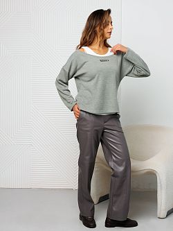 426GRY Лонгслив женский